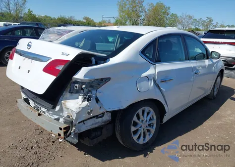 2018 Nissan Sentra Sv from USA, damaged, VIN 3N1AB7AP7JY245827